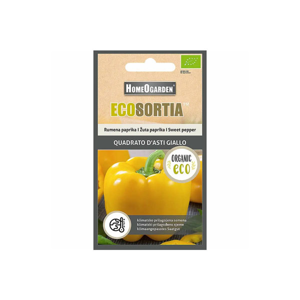 Paprika Quadrato D'Asti Giallo Saatgut